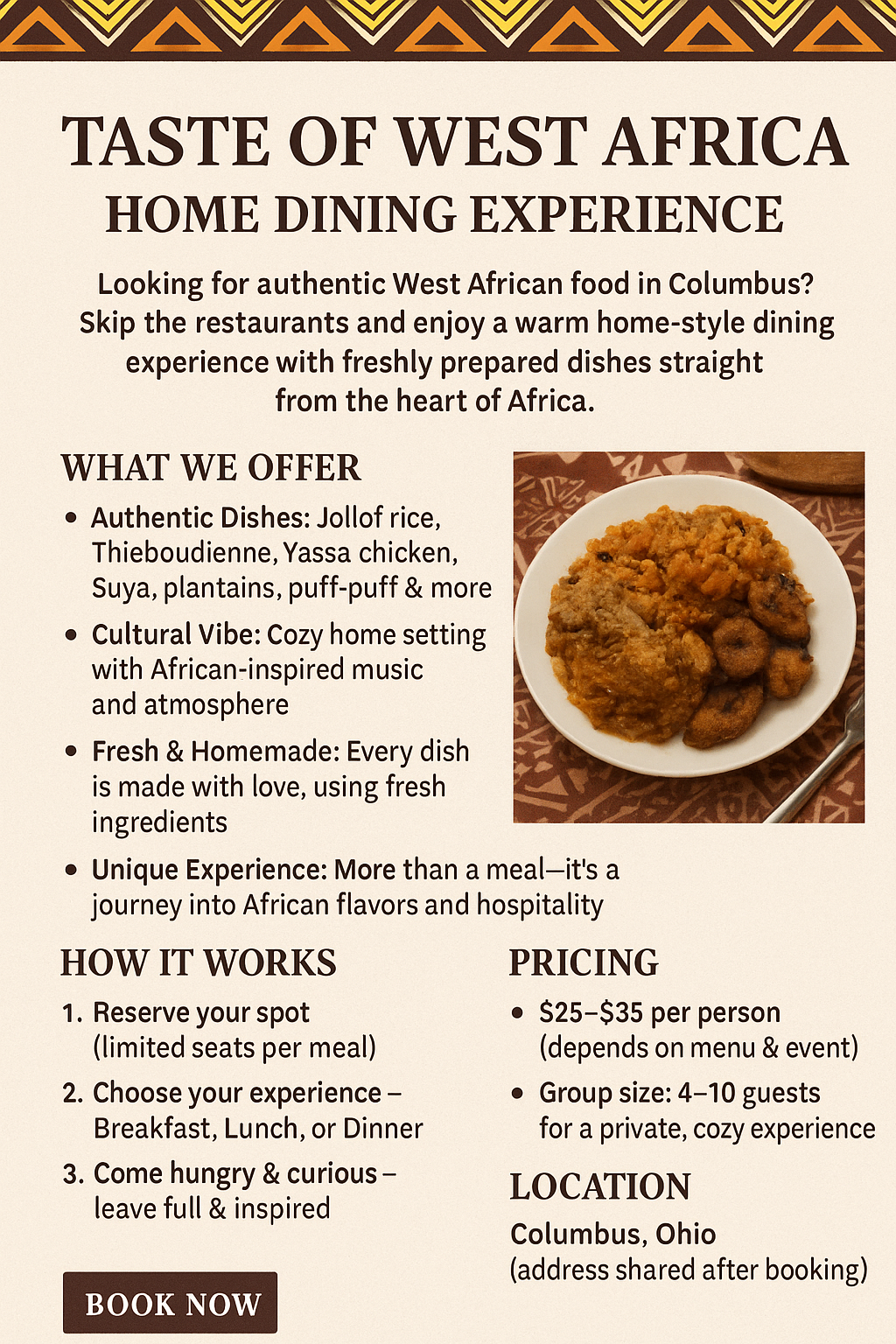Home Dining flyer preview